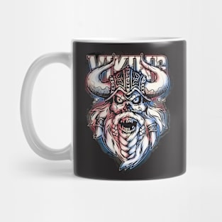 Scary Evil Zombie Viking Skull Mug